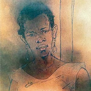 Out of print vintage Art Print by Tom Feelings